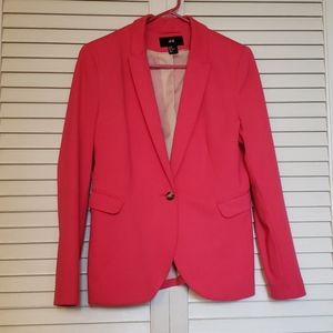 Pinkish/red blazer size 12